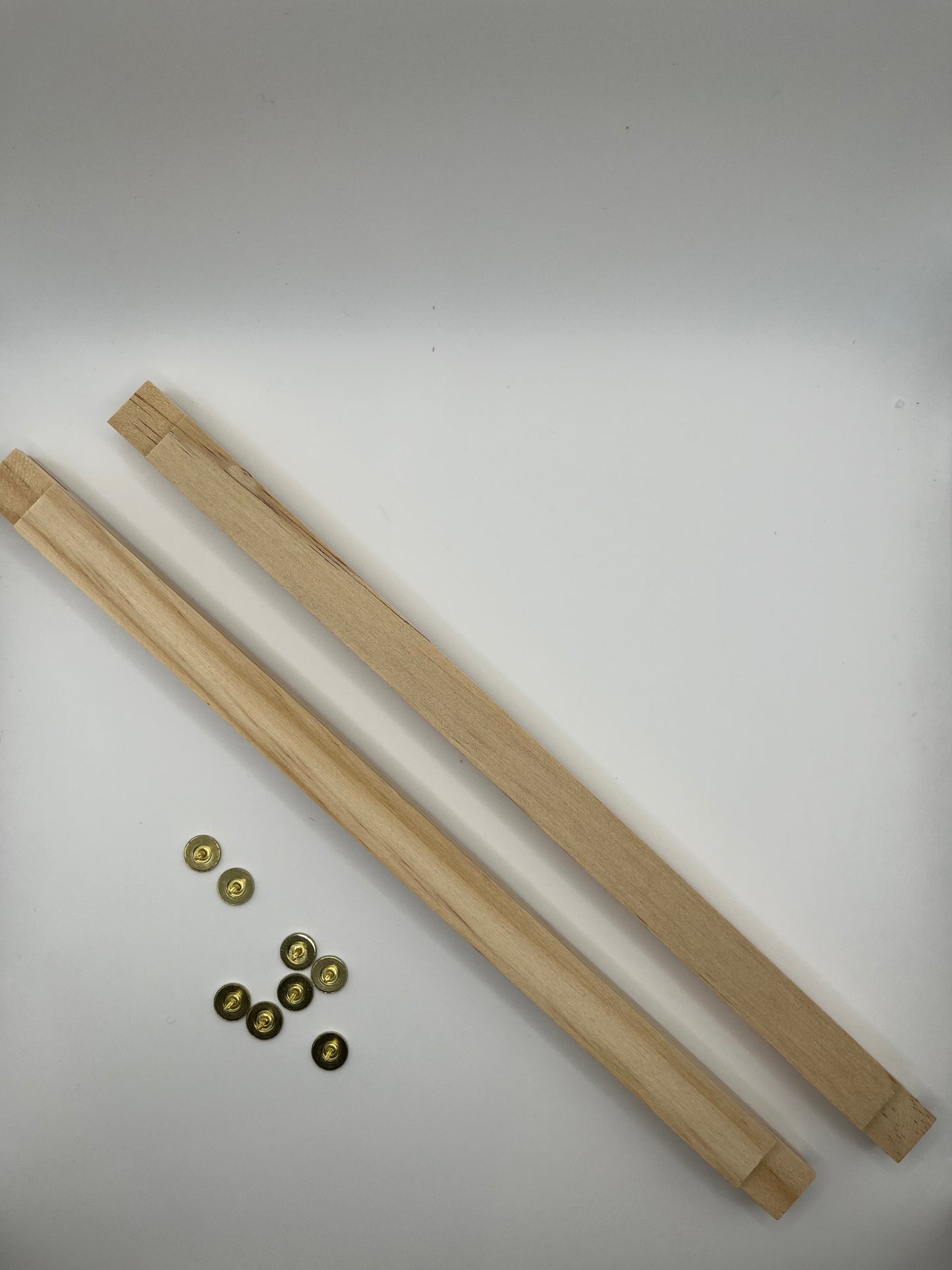 One Pair of 12" Mini Wooden Stretcher Bars