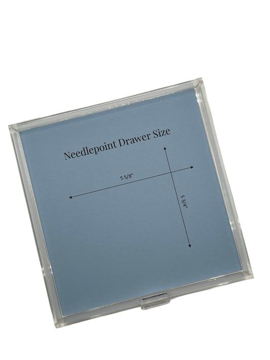 6x6 inch Acrylic Needlepoint Finishing Tray