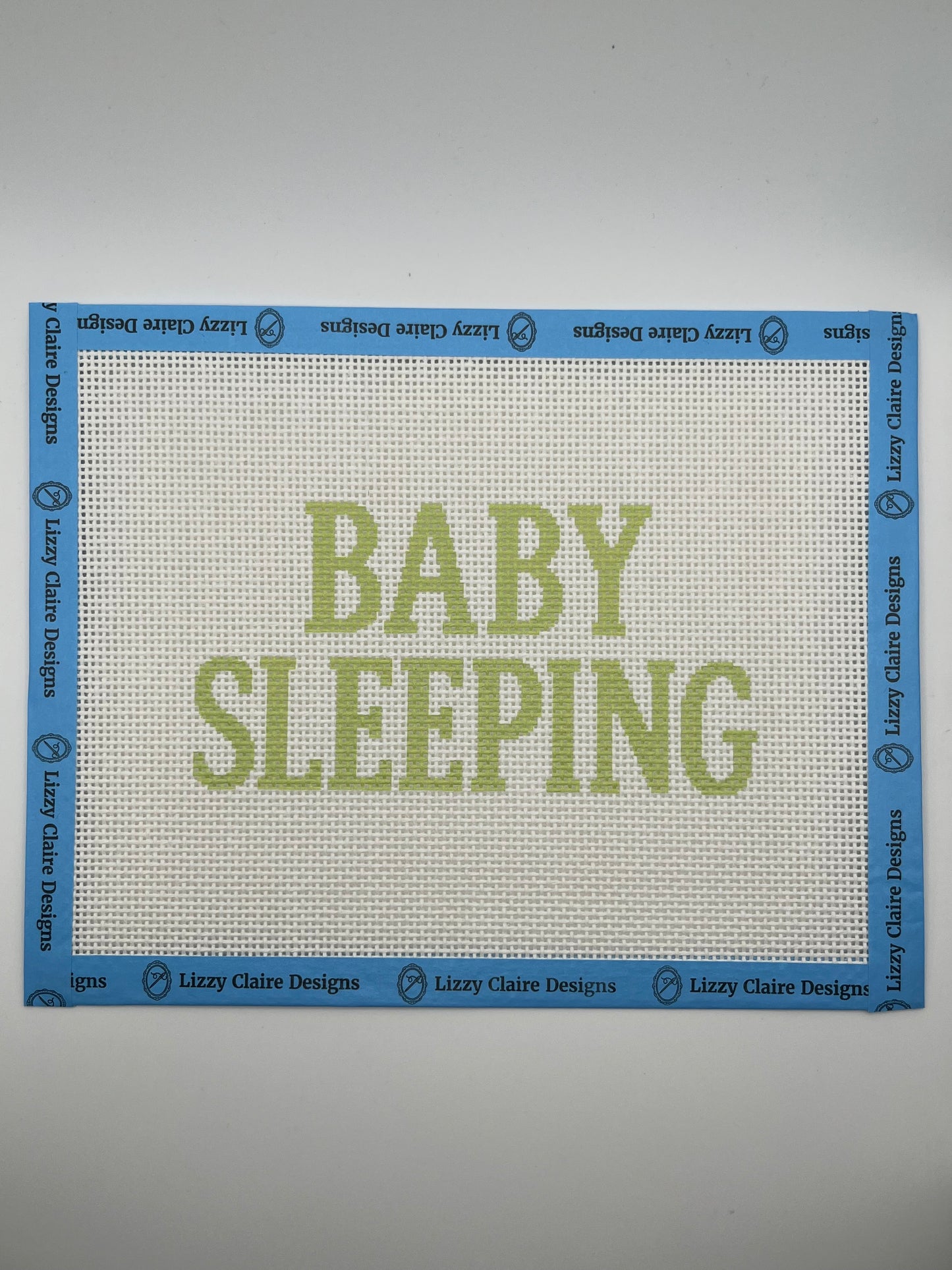 Baby Sleeping - 13 mesh - 9 x 7- Needlepoint Canvas