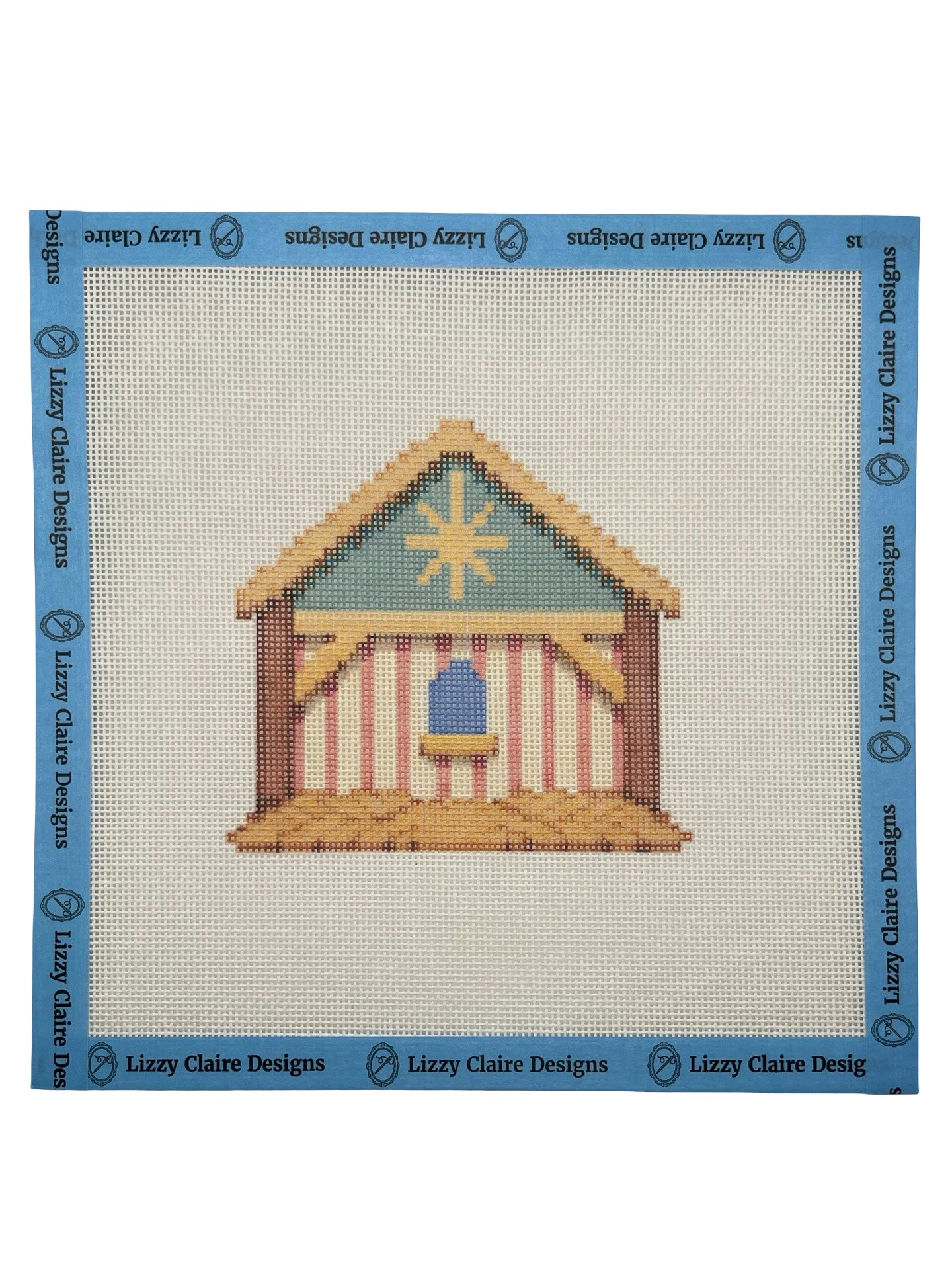 Christmas Nativity Set - Basic Set - 18 mesh - 4 Needlepoint Canvases
