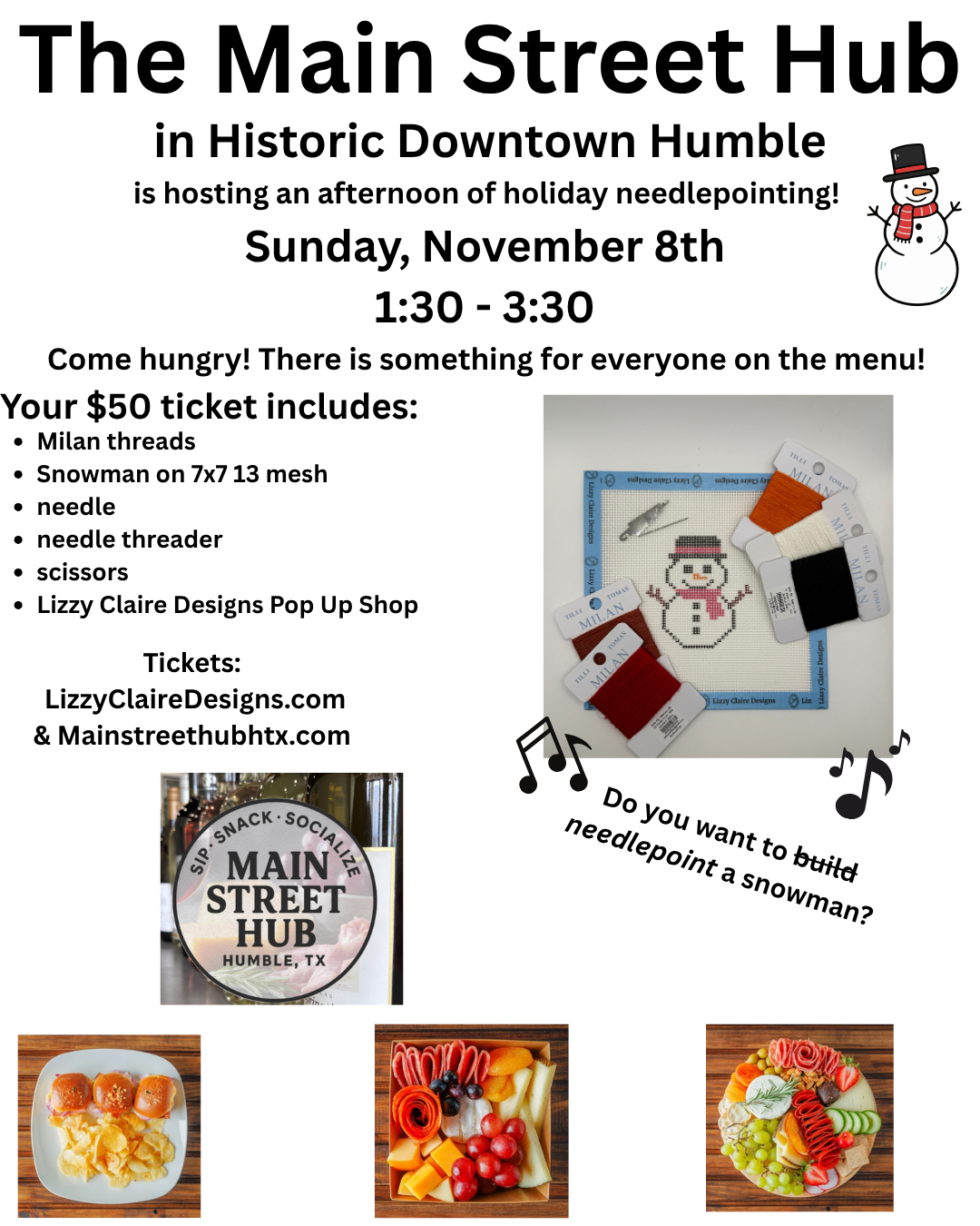 Stitching at the Main Street Hub