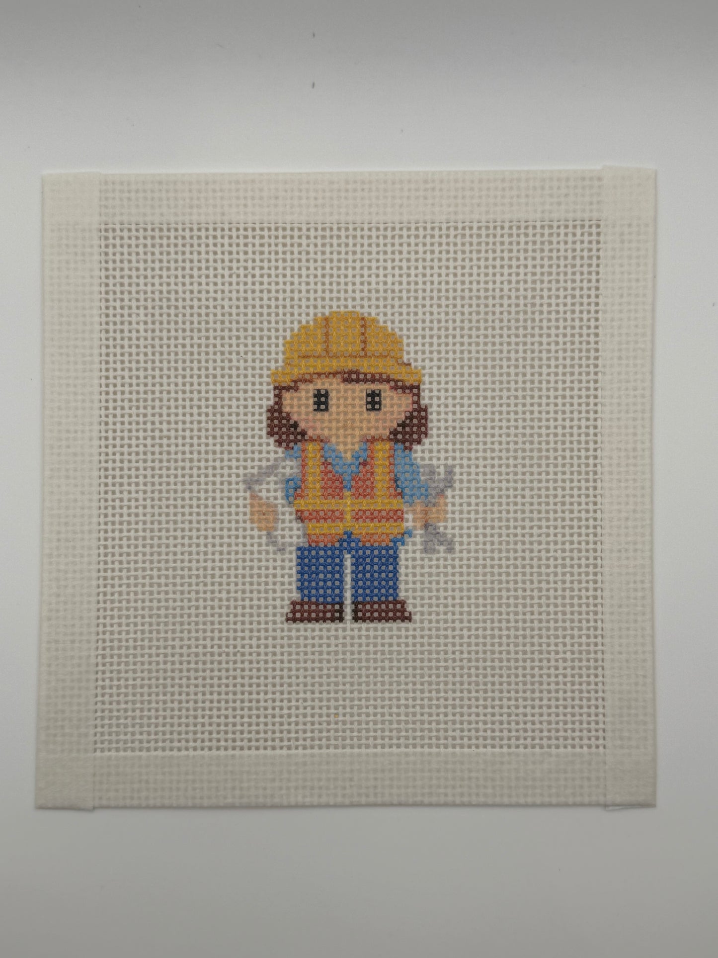 Engineer Lizzy Claire Needlepoint Canvas