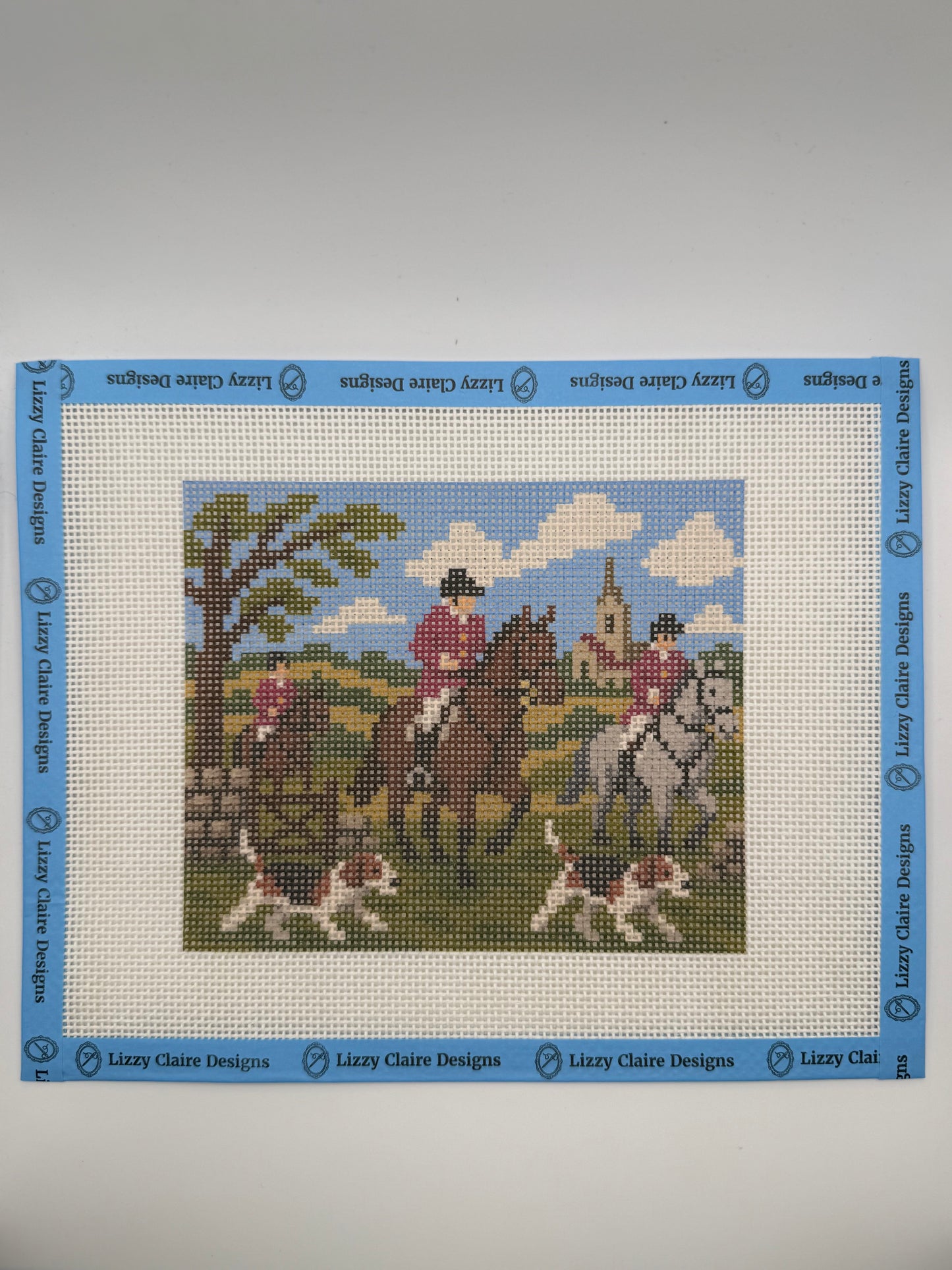 English Hunting - 13 mesh - 10 x 8 - Needlepoint Canvas