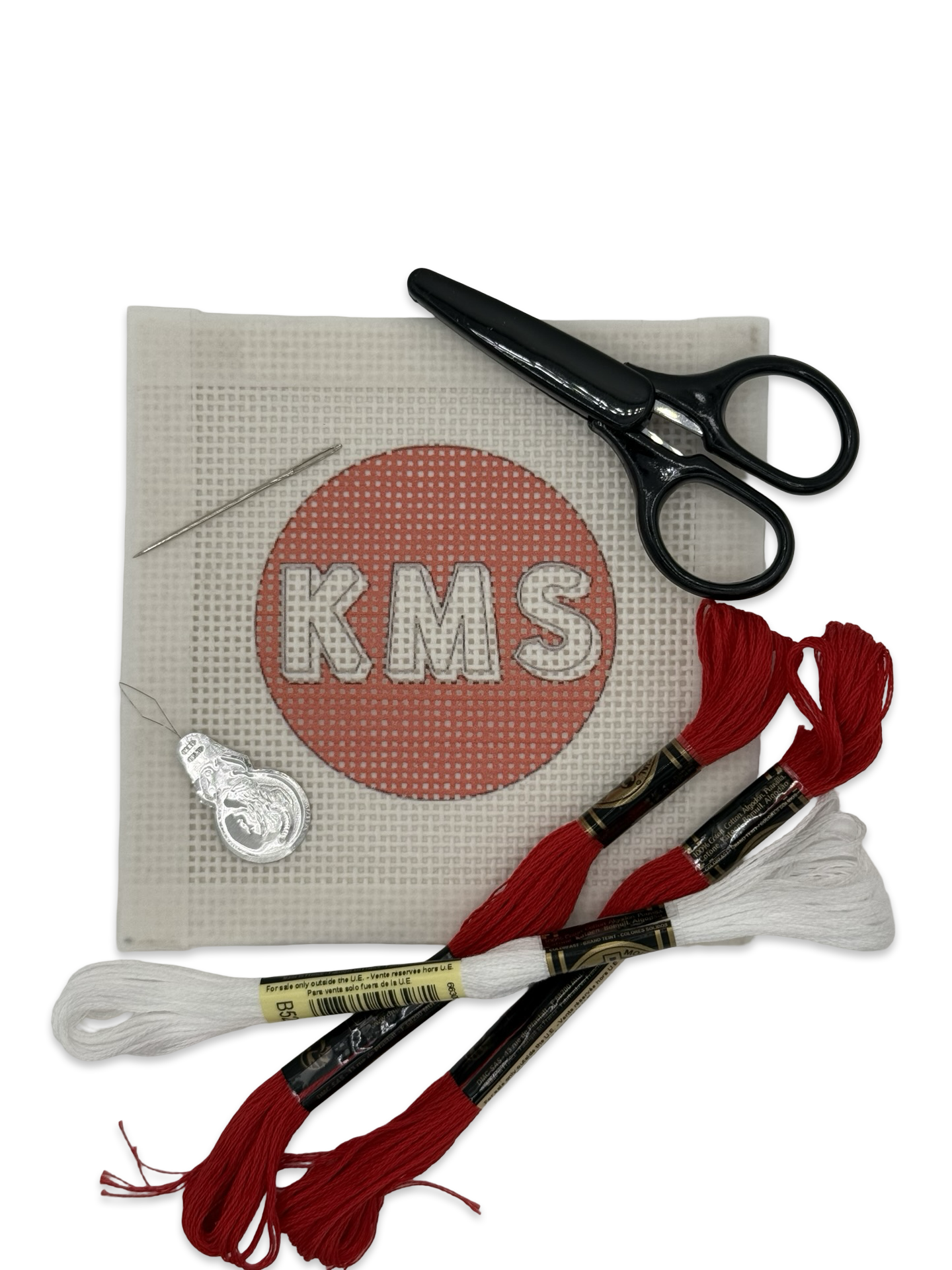 Kingwood Middle School Needlepoint Round Kit