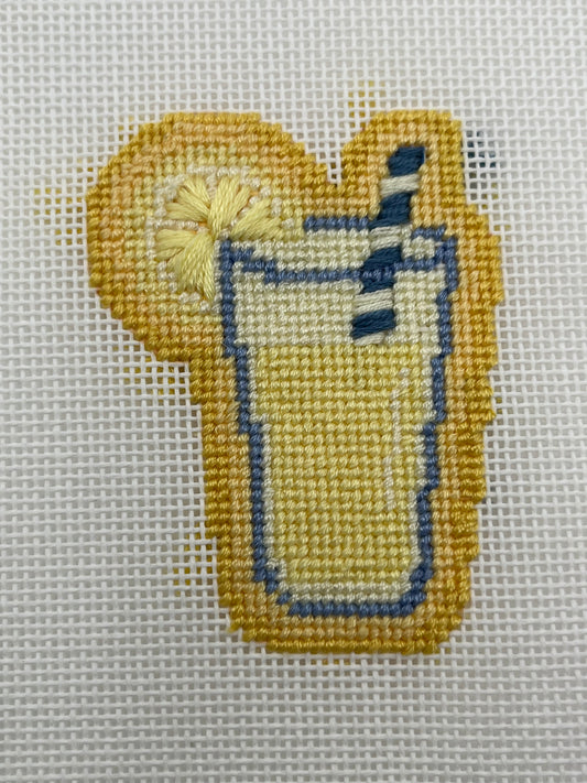 Lemonade - The Royal Icing Collection - 18 mesh - 6 x 6 - Needlepoint Canvas