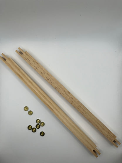 One Pair of 12" Mini Wooden Stretcher Bars