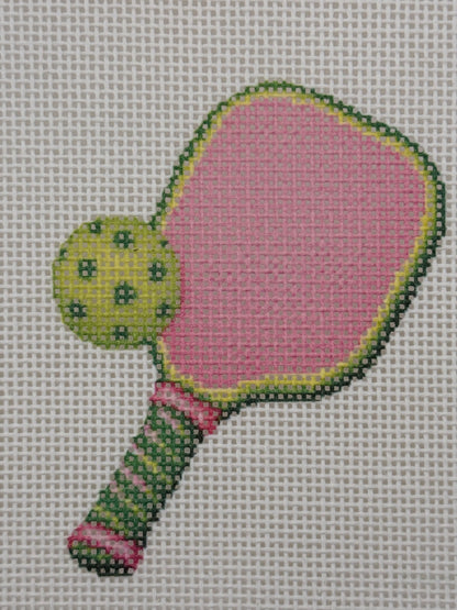 Pickleball Paddle - 13 mesh - 7 x 7 - Needlepoint Canvas
