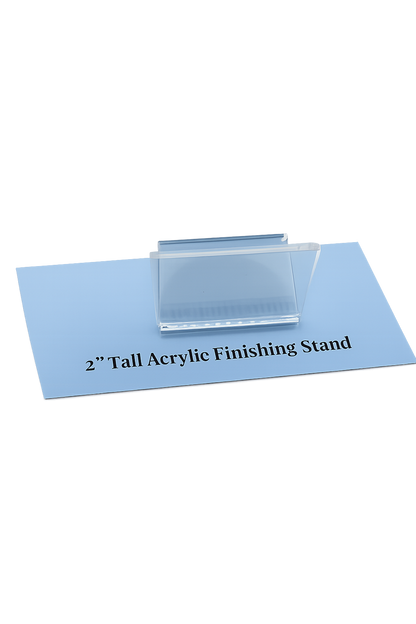 2-Inch Acrylic Finishing Stand