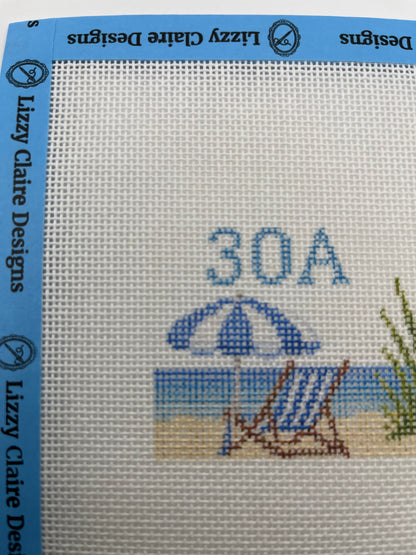 30A - Luggage Tag Size - 18 Mesh - 6 x 6 - Needlepoint Canvas