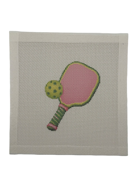 Pickleball Paddle - 13 mesh - 7 x 7 - Needlepoint Canvas