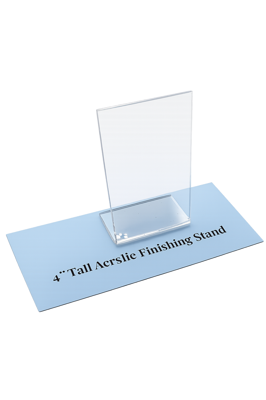 4-Inch Acrylic Finishing Stand