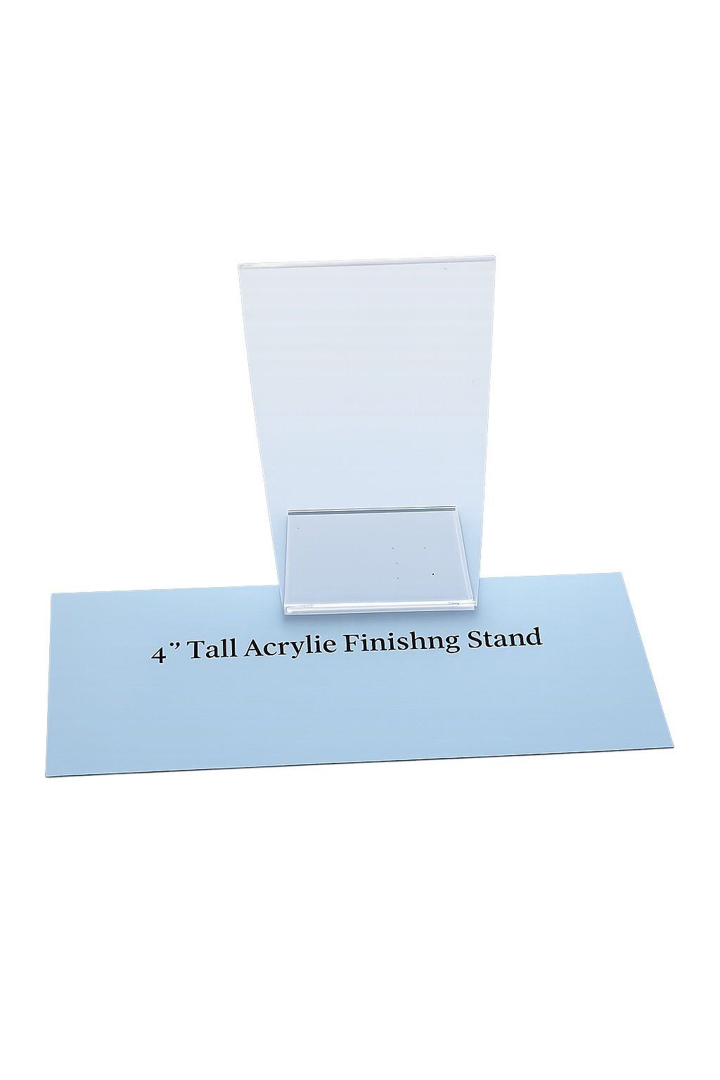 4-Inch Acrylic Finishing Stand
