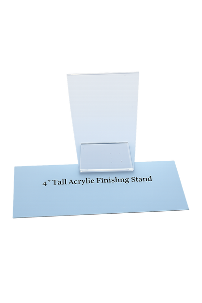 4-Inch Acrylic Finishing Stand