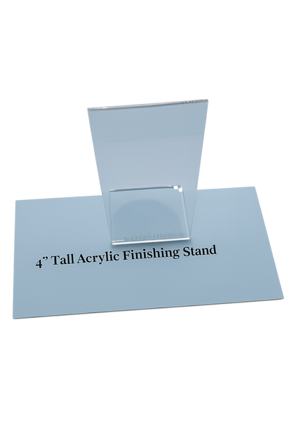 4-Inch Acrylic Finishing Stand