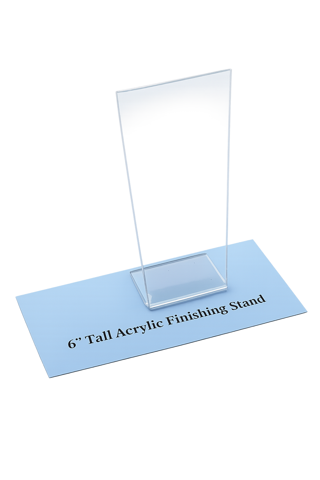 6-Inch Acrylic Finishing Stand