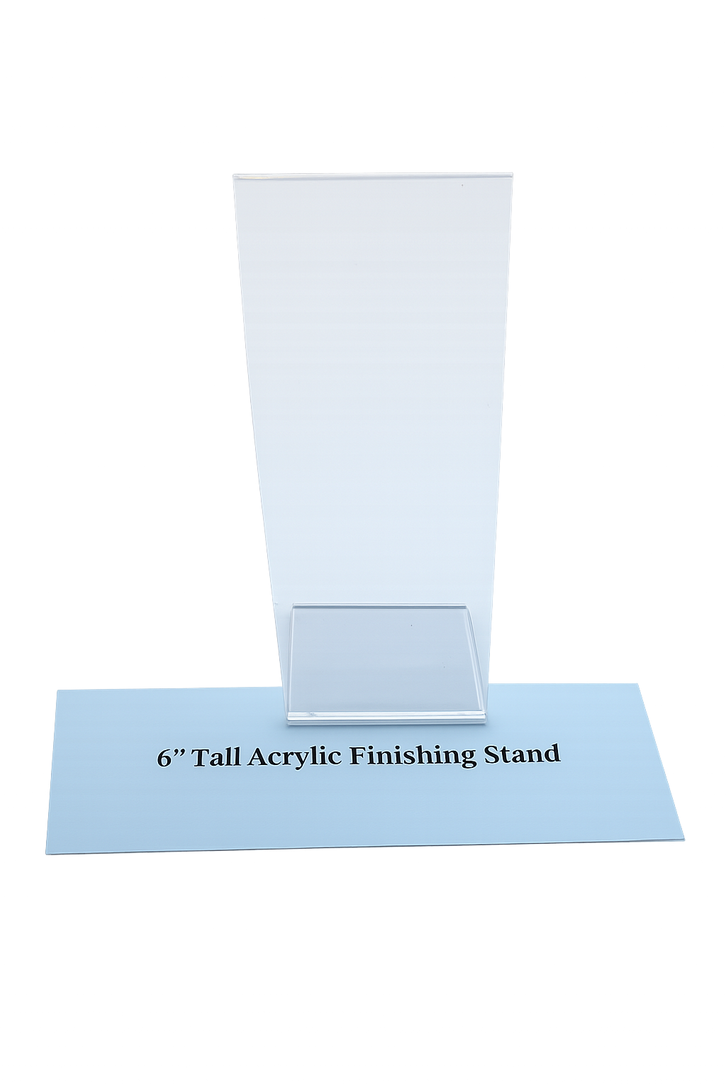 6-Inch Acrylic Finishing Stand