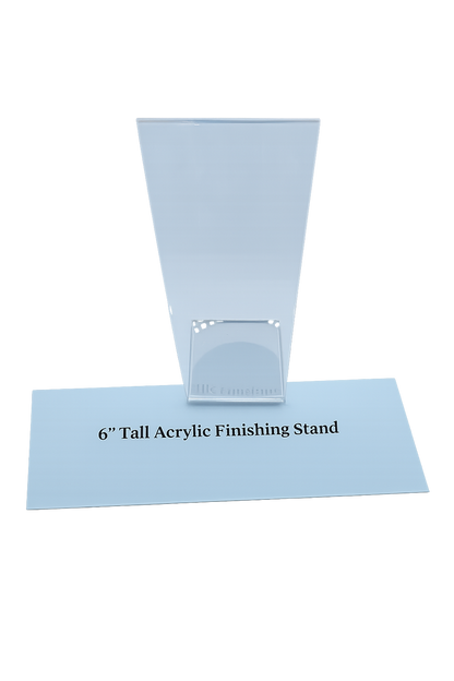 6-Inch Acrylic Finishing Stand