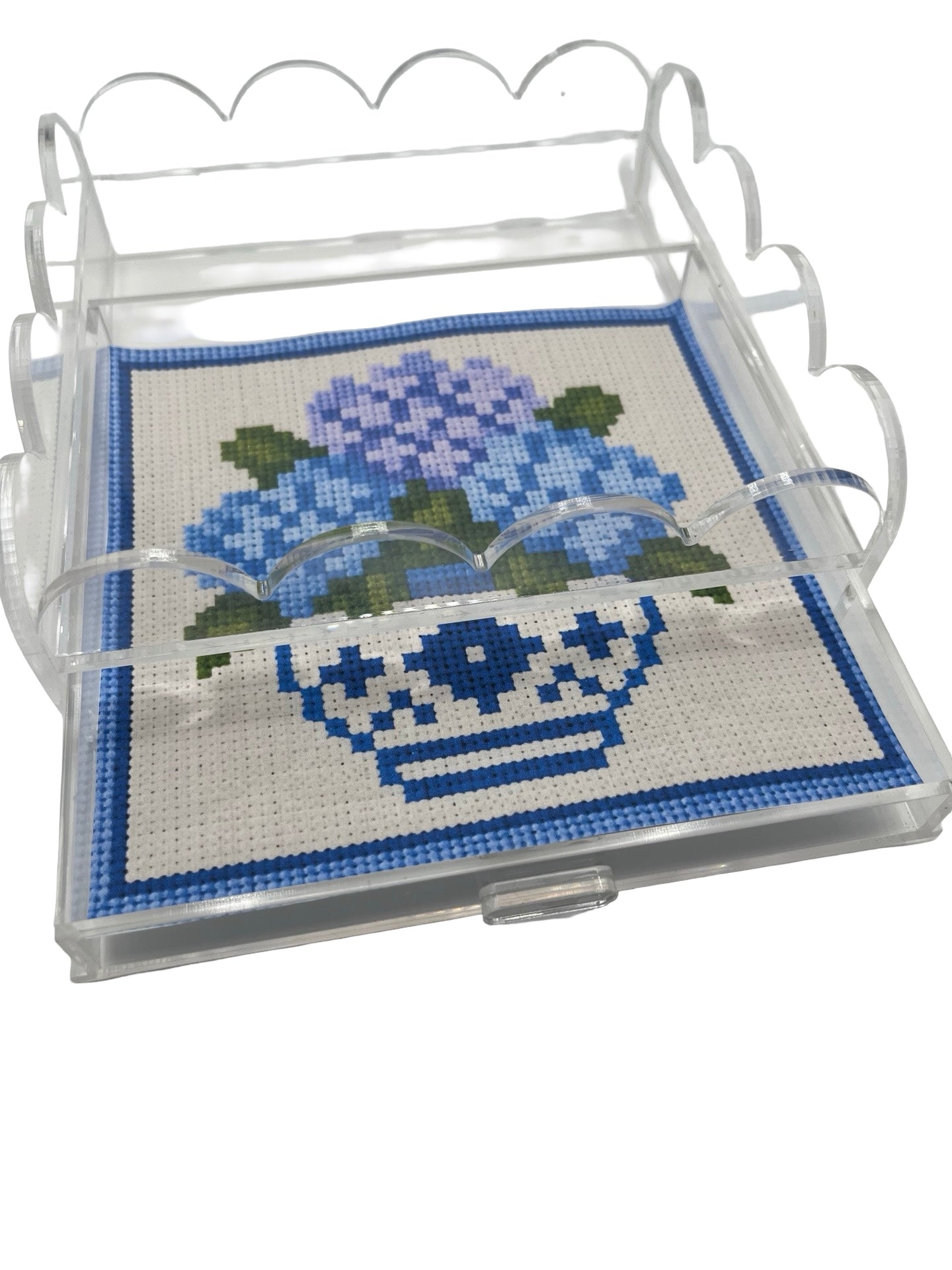 6x6 inch Acrylic Needlepoint Finishing Tray
