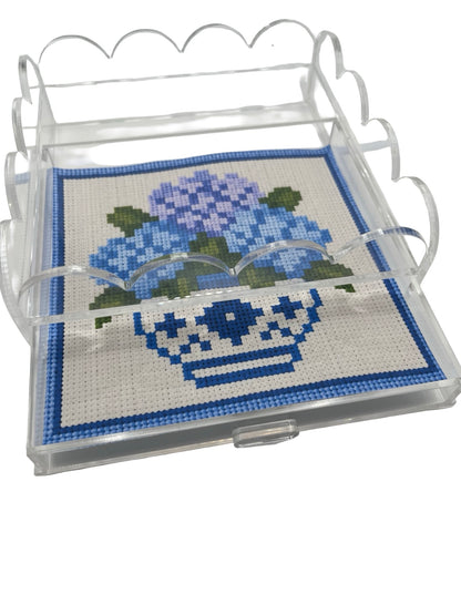 6x6 inch Acrylic Needlepoint Finishing Tray