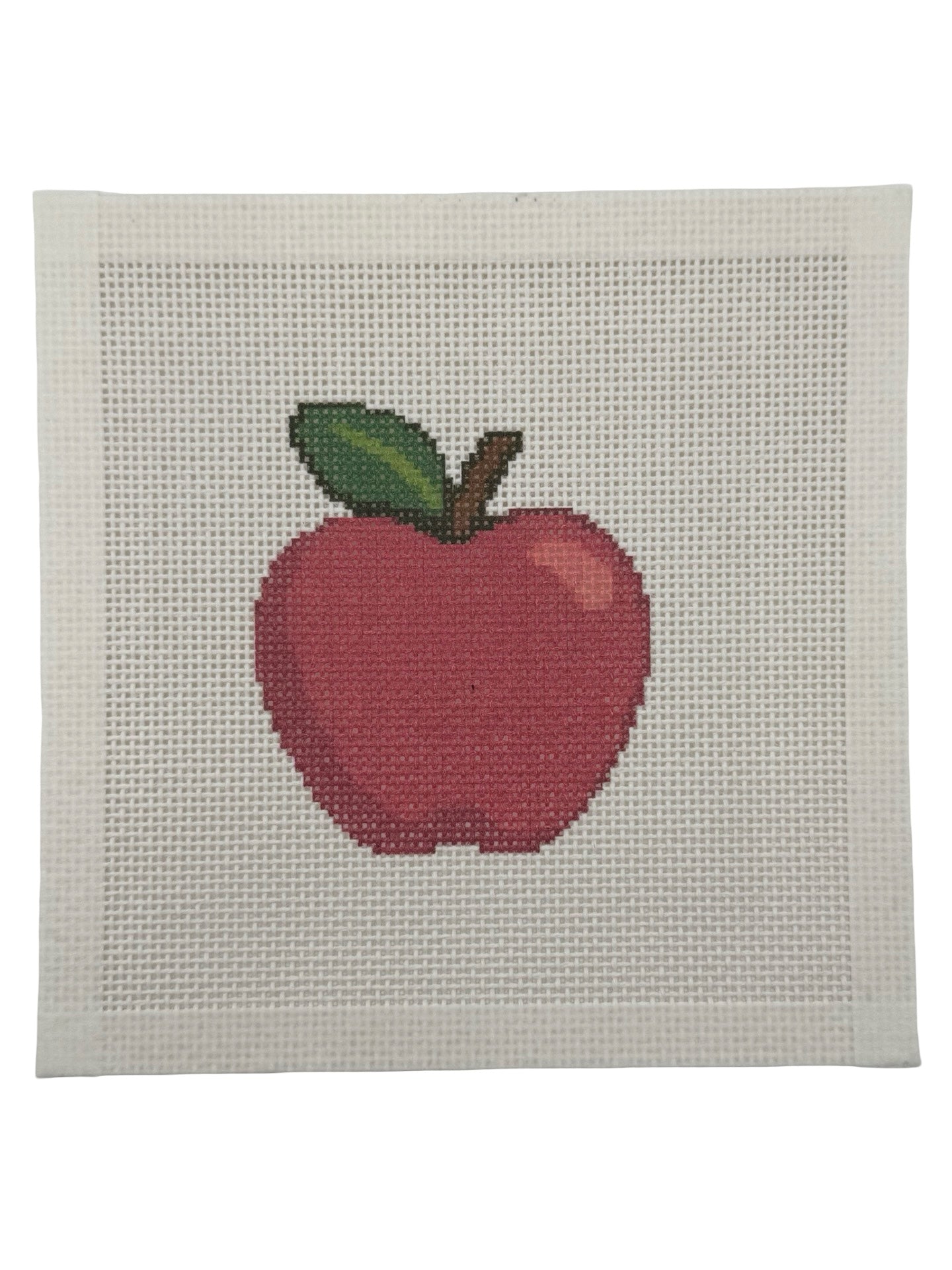 Apple - 13 mesh - 7 x 7 - Needlepoint Canvas