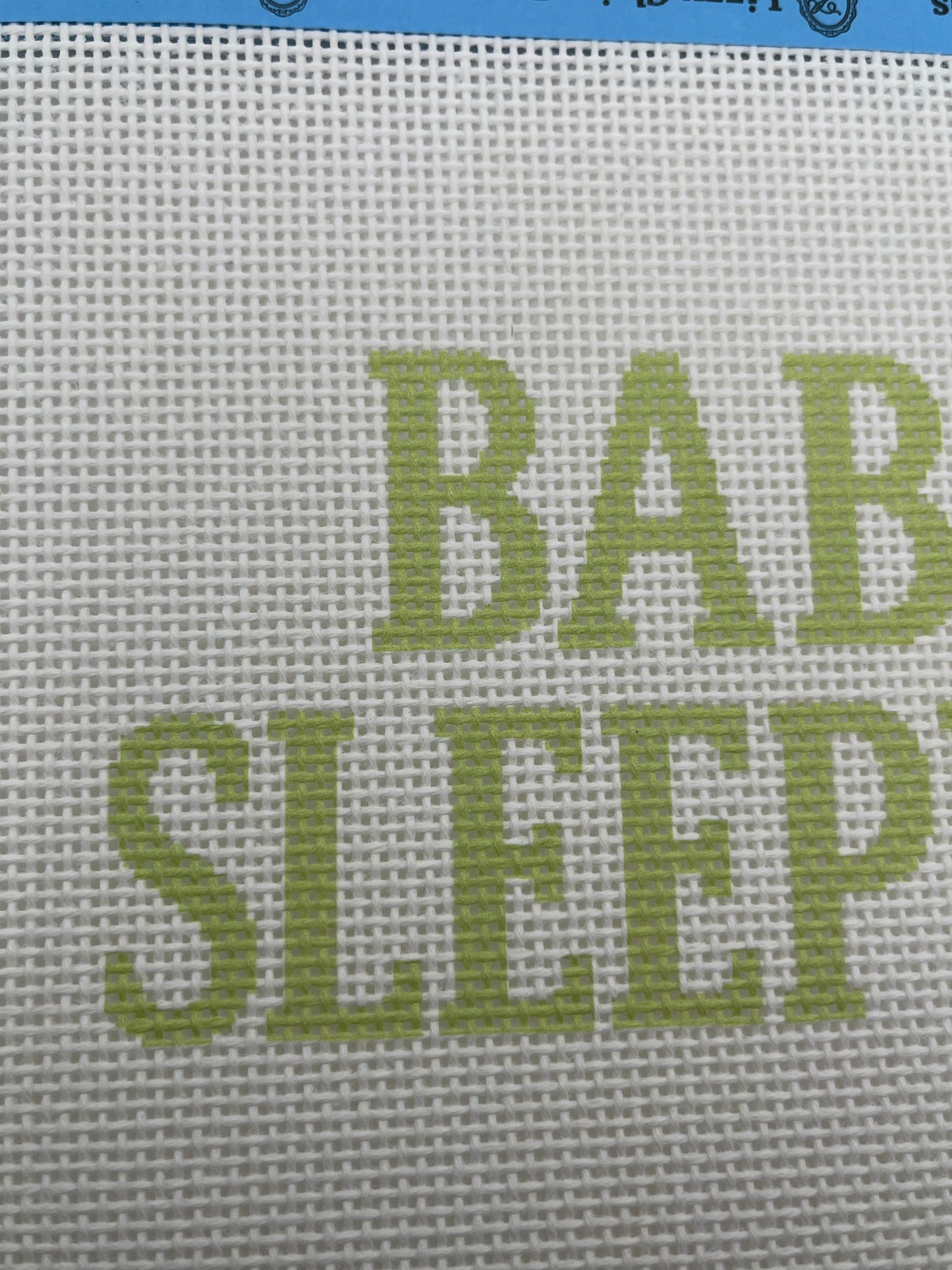Baby Sleeping - 13 mesh - 9 x 7- Needlepoint Canvas