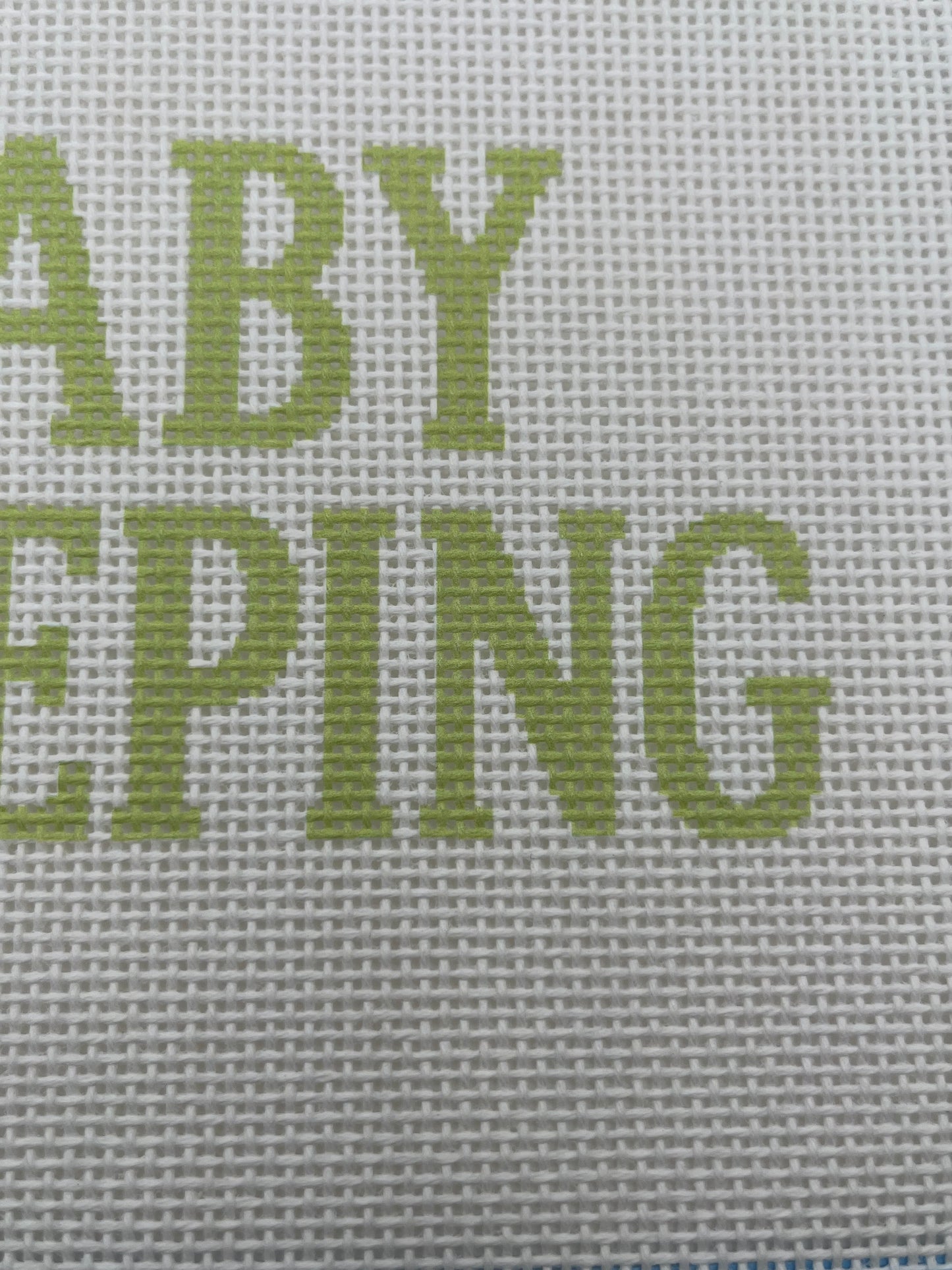 Baby Sleeping - 13 mesh - 9 x 7- Needlepoint Canvas