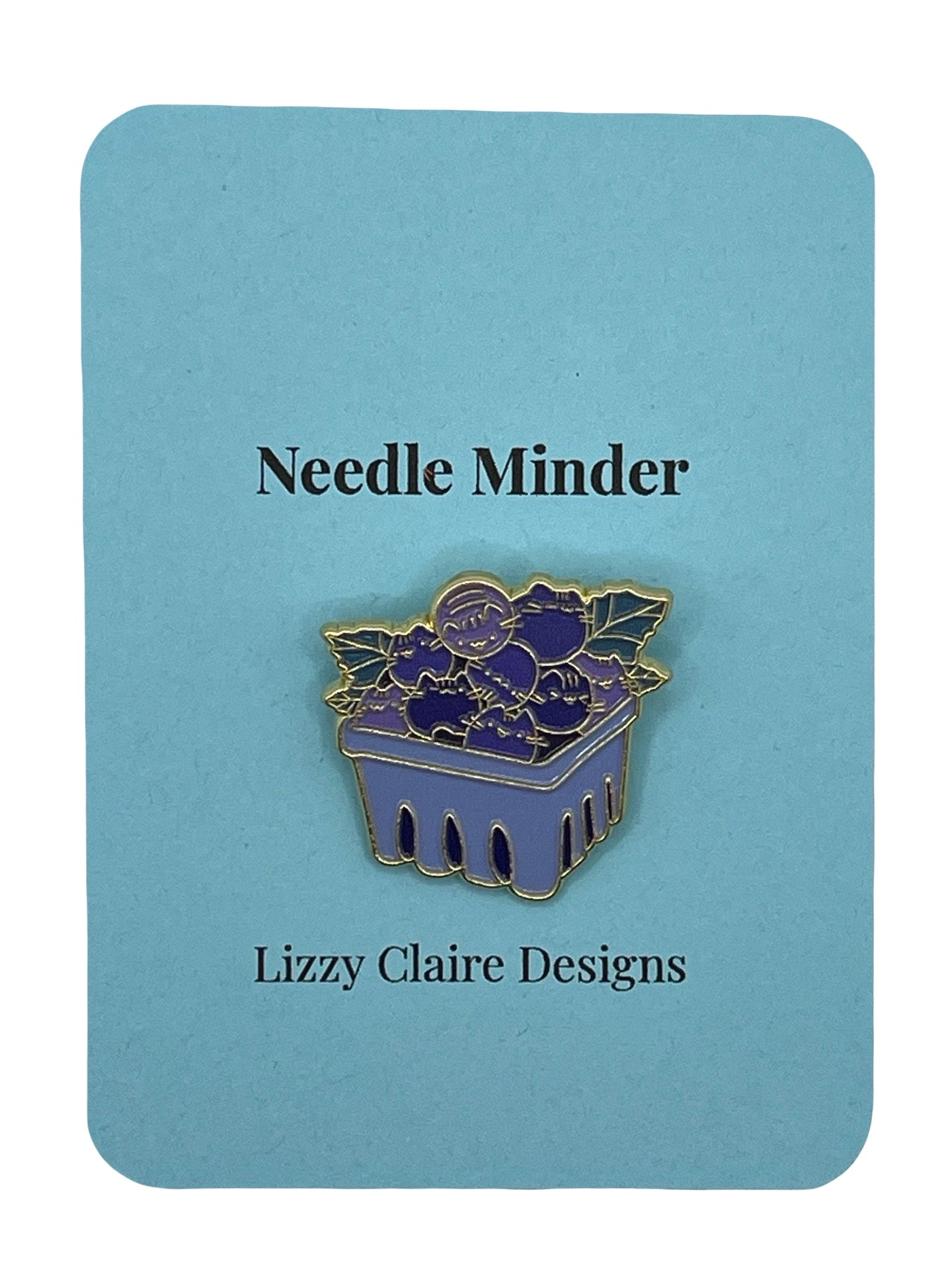 Blueberry Basket Needle Minder