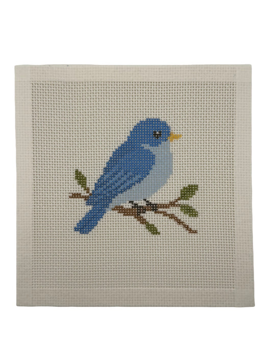 Bluebird - 13 mesh - 7 x 7 - Needlepoint Canvas
