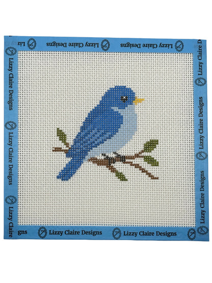 Bluebird - 13 mesh - 7 x 7 - Needlepoint Canvas