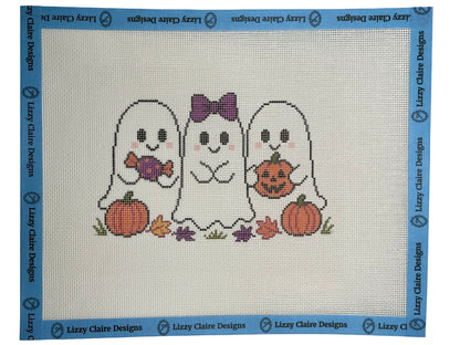 Boo Besties - 18 mesh - 10 x 8 - Needlepoint Canvas