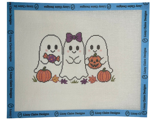 Boo Besties - 18 mesh - 10 x 8 - Needlepoint Canvas