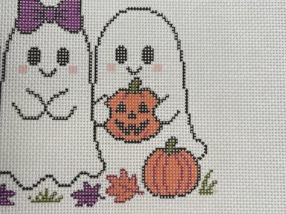 Boo Besties - 18 mesh - 10 x 8 - Needlepoint Canvas