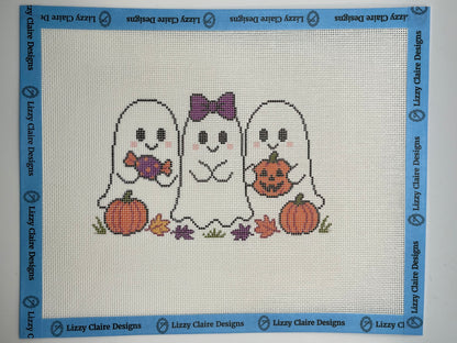 Boo Besties - 18 mesh - 10 x 8 - Needlepoint Canvas