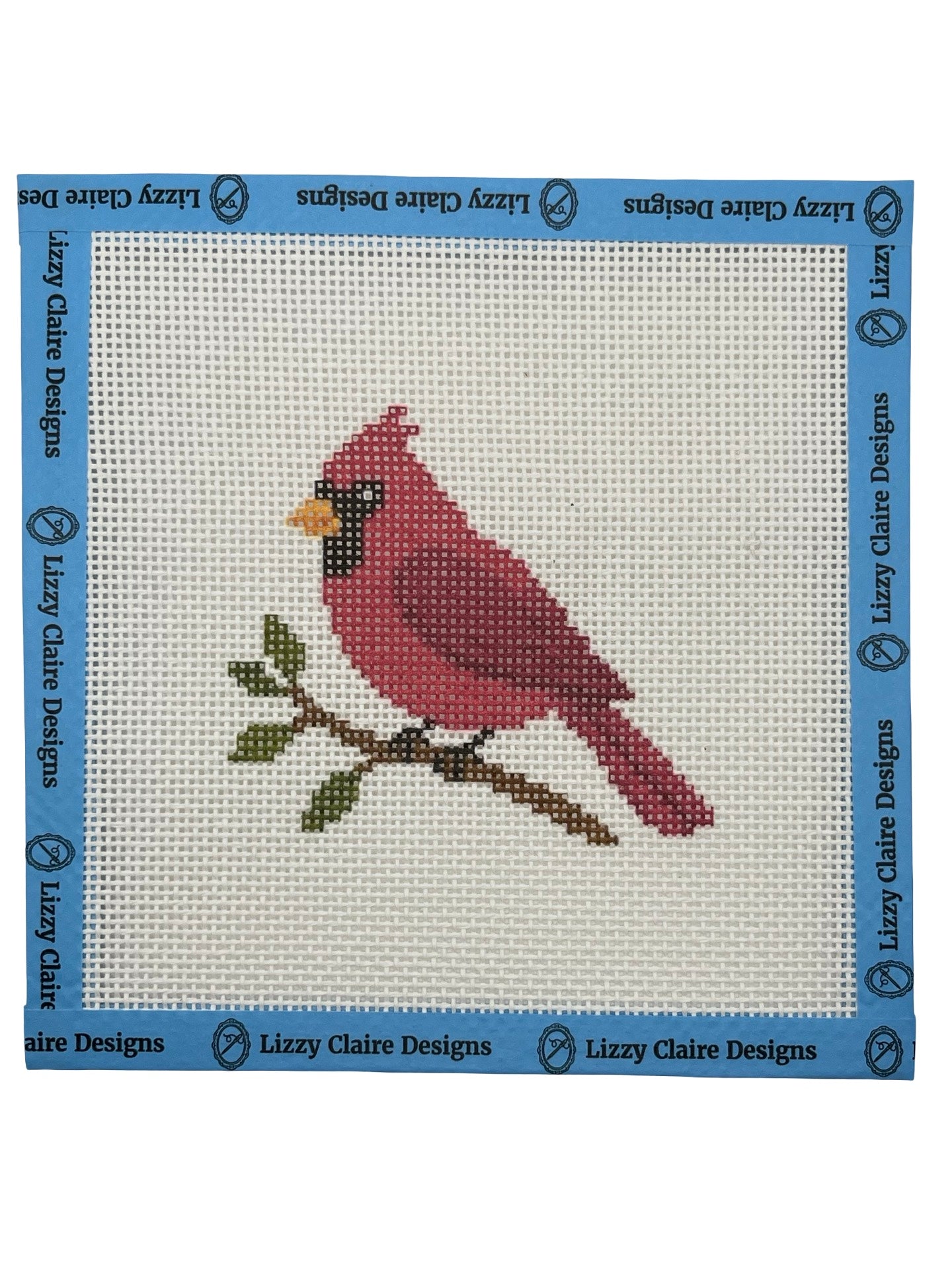 Lizzy Claire's Bird Collection - 13 mesh - 7 x 7 - 4 canvas set - Needlepoint Canvas
