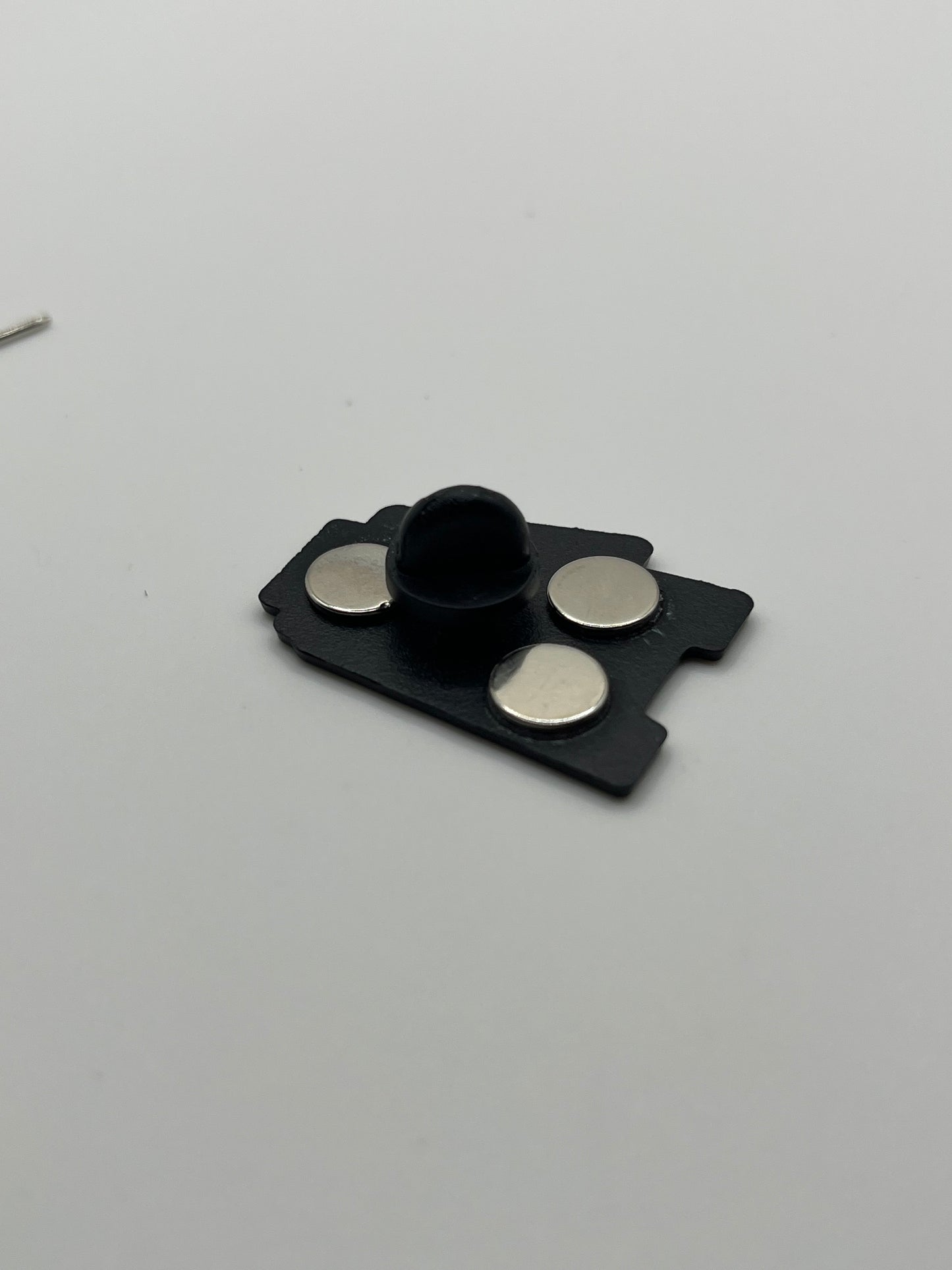 Caution Overstimulated Do Not Approach Needle Minder - Pin Type w/Magnets