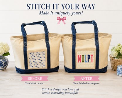 Self Finishing Canvas Tote Bag