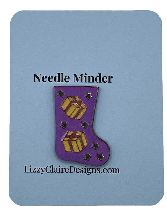 Christmas Gifts Stocking Needle Minder - Magnet Type