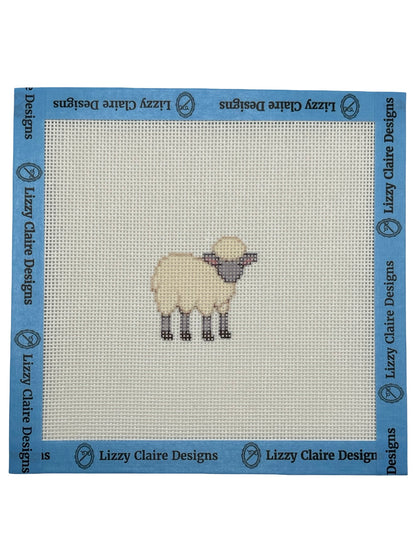 Christmas Nativity Set - Animals - 4 Canvas Set - 18 mesh - Needlepoint Canvases