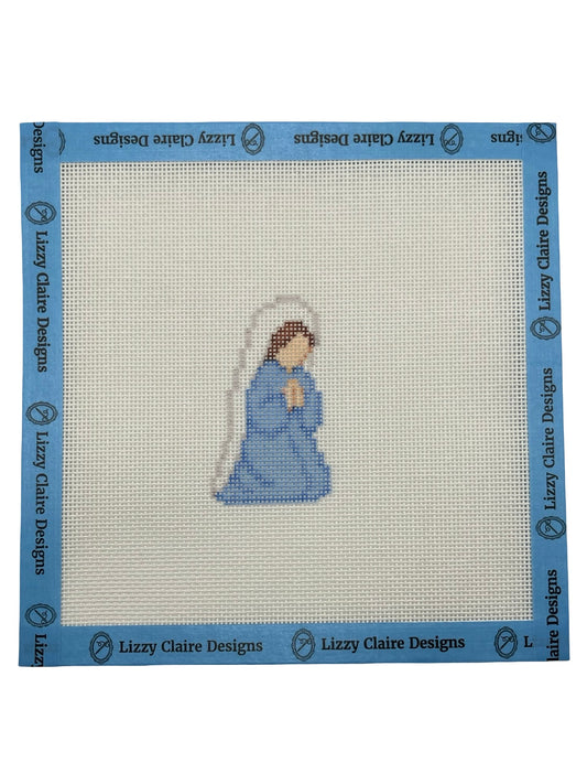 Christmas Nativity Set - Mary Joseph and  Jesus - 3 Canvas Set - 18 mesh  - Needlepoint Canvases