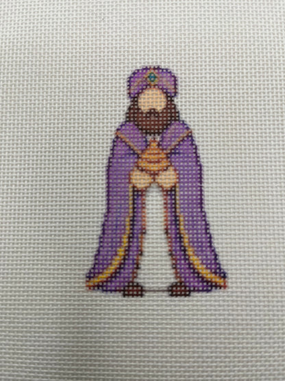 Christmas Nativity Set - Wise Men - 3 Canvas Set - 18 mesh  - Needlepoint Canvases