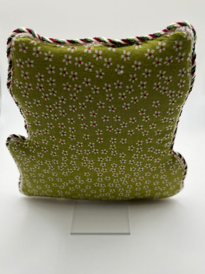 Lizzy Claire's Happy Neighborhood Christmas Townhouse - 13 mesh - 12 x 12 - Needlepoint Canvas