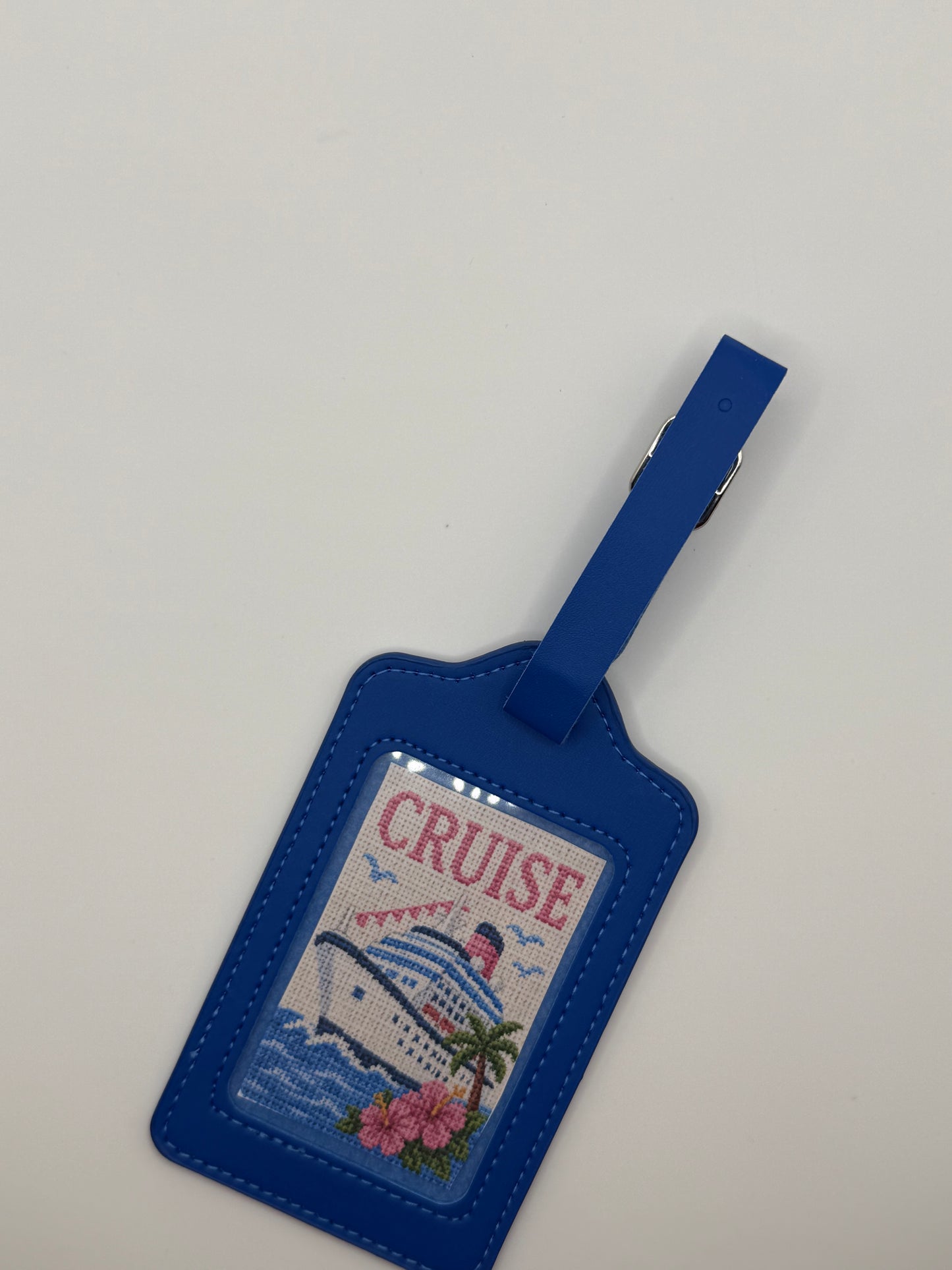 Cruise - Luggage Tag Sized - 18 Mesh - 6 x 6 - Needlepoint Canvas