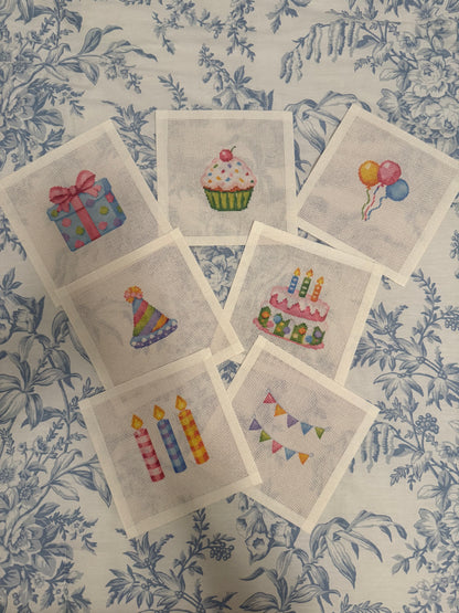 Happy Birthday Collection - 13 mesh - 7 Canvases