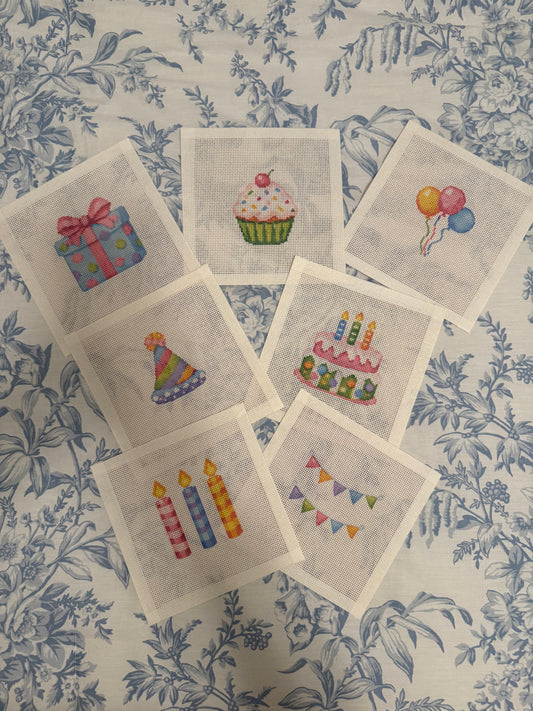 Happy Birthday Collection - 13 mesh - 7 Canvases
