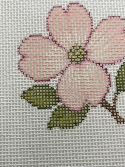 Southern Garden Flower Collection - 13 mesh – Set of 4 Needlepoint Canvases