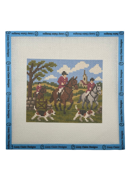 English Hunting - 13 mesh - 10 x 10 - Needlepoint Canvas