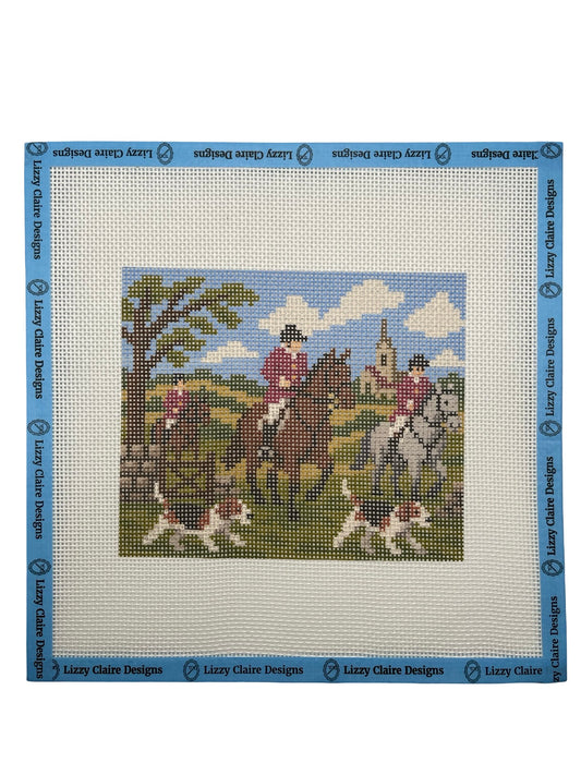English Hunting - 13 mesh - 10 x 10 - Needlepoint Canvas