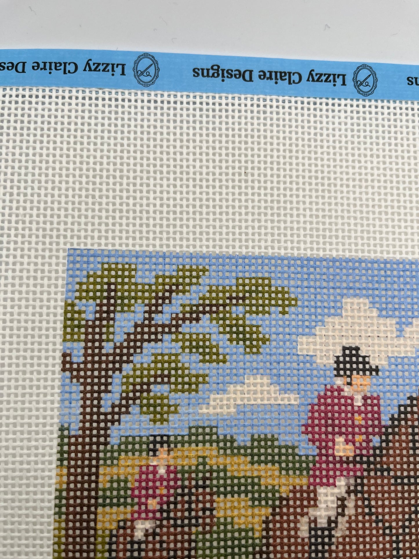 English Hunting - 13 mesh - 10 x 10 - Needlepoint Canvas