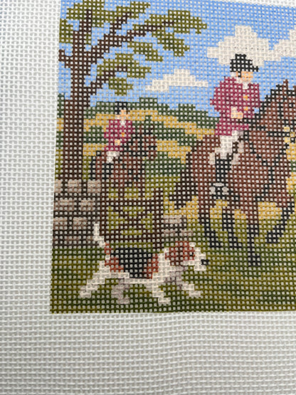 English Hunting - 13 mesh - 10 x 10 - Needlepoint Canvas