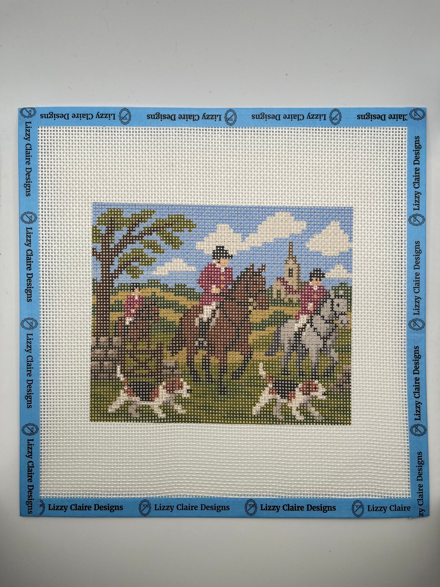 English Hunting - 13 mesh - 10 x 10 - Needlepoint Canvas